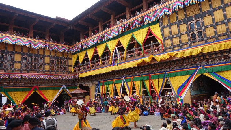Festivities-at-the-Rinpung-Dzong